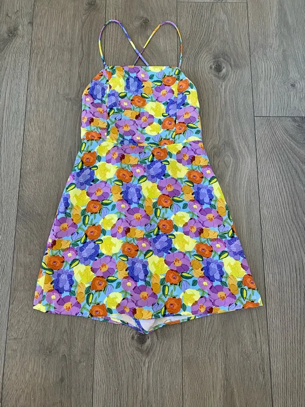 Zara Floral Romper - Image 3