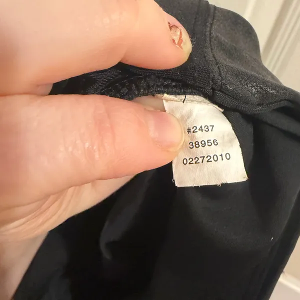 SPANX Black High-Waisted Faux Leather Leggings - Image 5