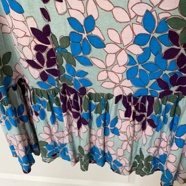 Lani Floral Print Maxi Dress Large - Image 5