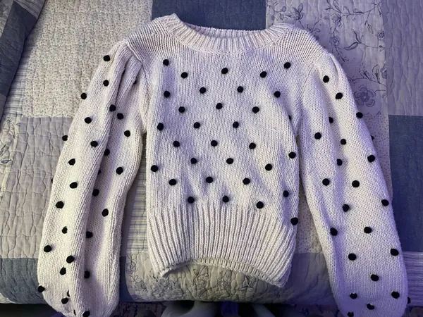 ASTR Polka Dot Sweater - Image 2