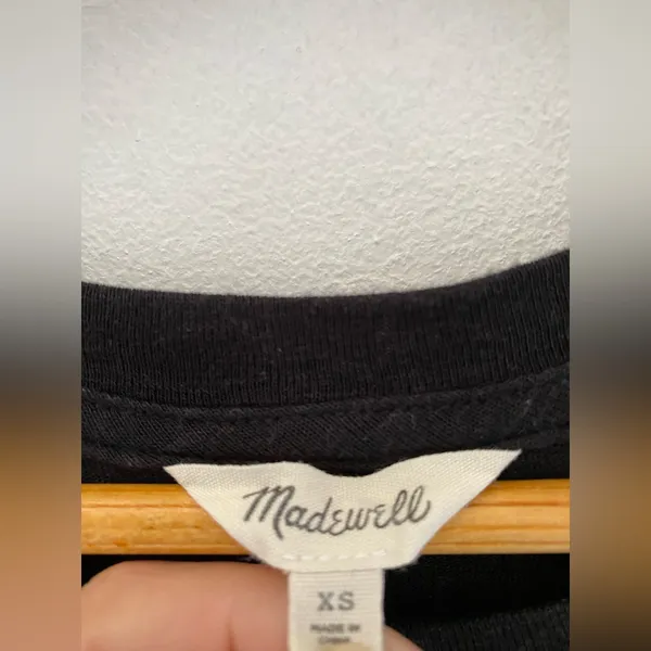 Madewell black Sleeveless Midi Dress - Image 5