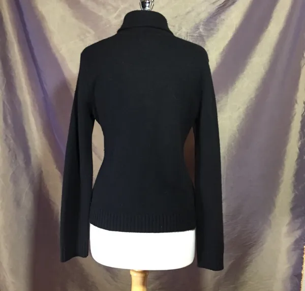 Lauren Ralph Lauren Black Wool Sweater - Image 2