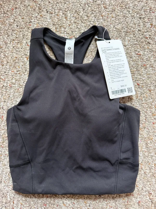 Lululemon Swift Speed Cropped Tank - Image 3
