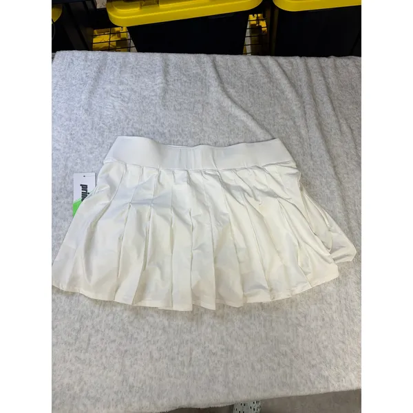 Prince Womens Tennis Match Pleated Skort Pure White XL‎ WPT17212 NWT - Image 5