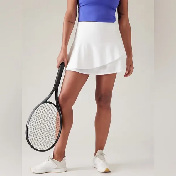 Athleta Ace mesh tennis golf skort white Small - Image 12