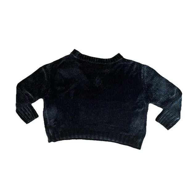 Max Studio‎ Women’s Top XL Corduroy Velvet Boxy Teal Oversized - Image 2
