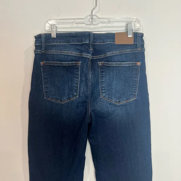 Judy Blue Straight Fit Dark Blue Denim Jeans - Image 3
