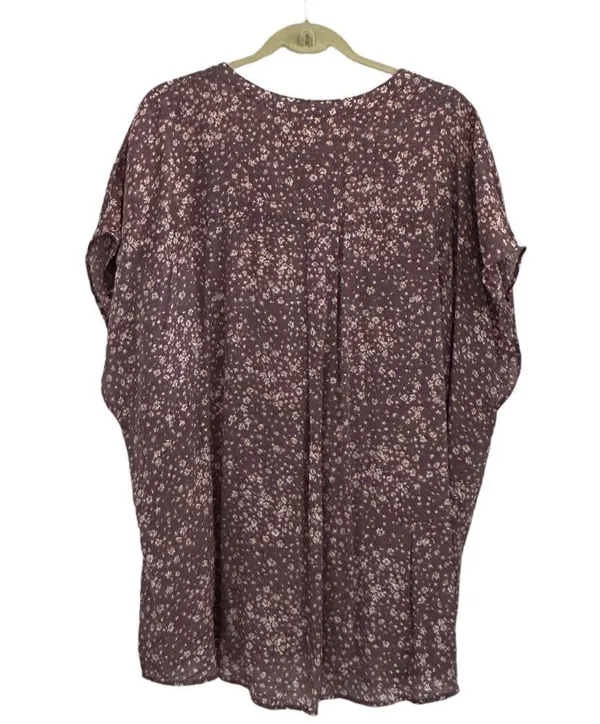 Torrid Purple Lindsay Button-Front Dolman Top Size 3 or 3X or 22-24 - Image 4
