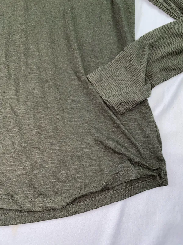 Long sleeve blouse Green Size M - Image 8