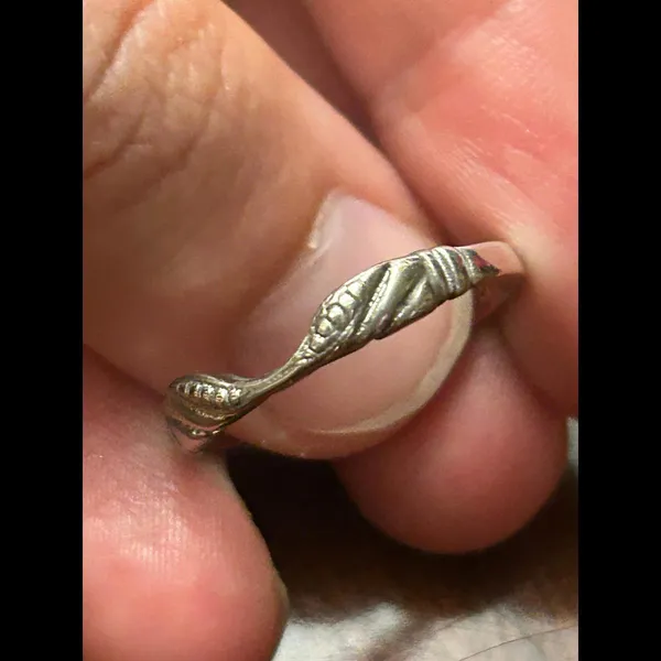 Ring band 925 sterling silver size 9.25 1.86 - Image 7
