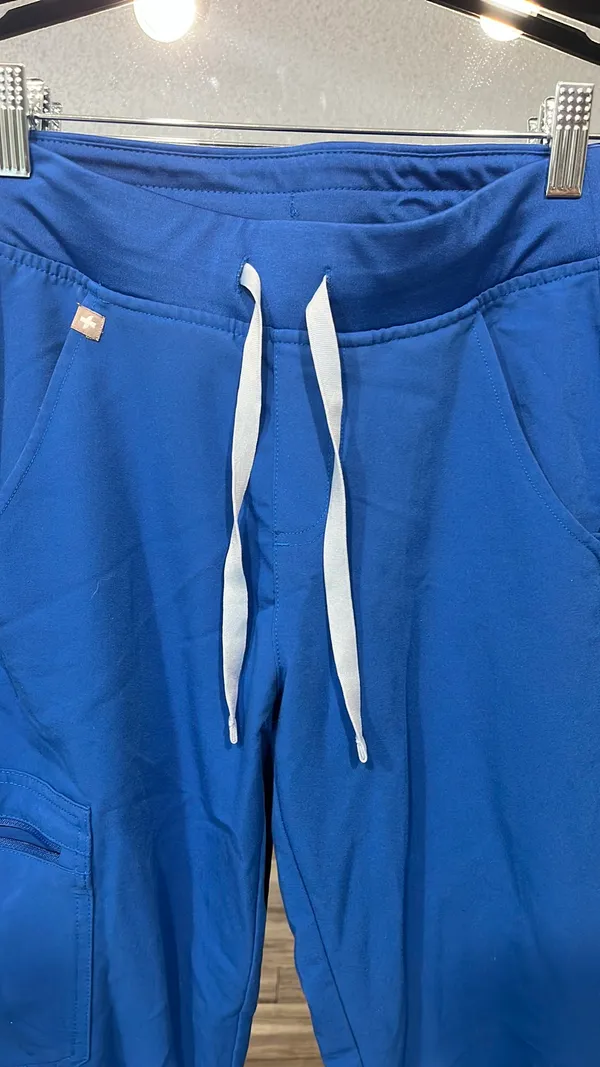 FIGS Royal Blue Jogger Scrub Pants TALL - Image 2