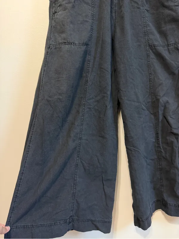 NEW Free People After All Ruched Wide Leg Jumpsuit Size Small - Image 5