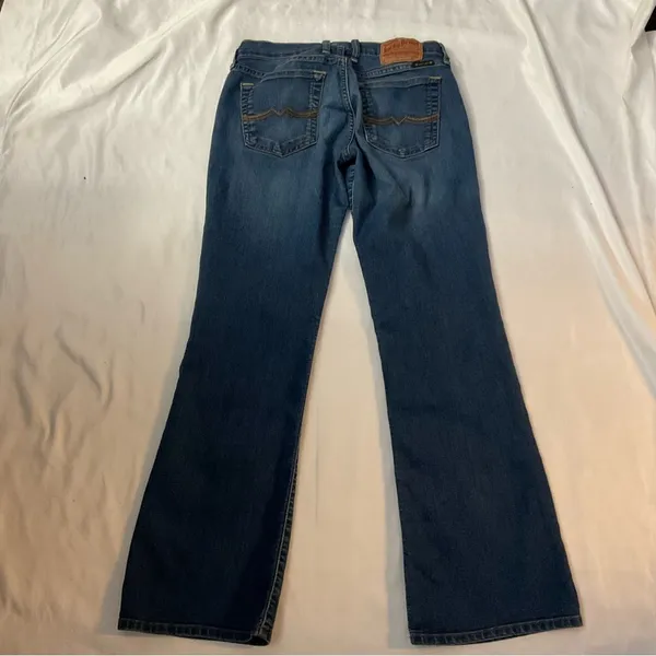 Lucky Brand Jeans Blue Bootcut Jean 2/26 Casual Bohemian Classic Festival Comfy - Image 2