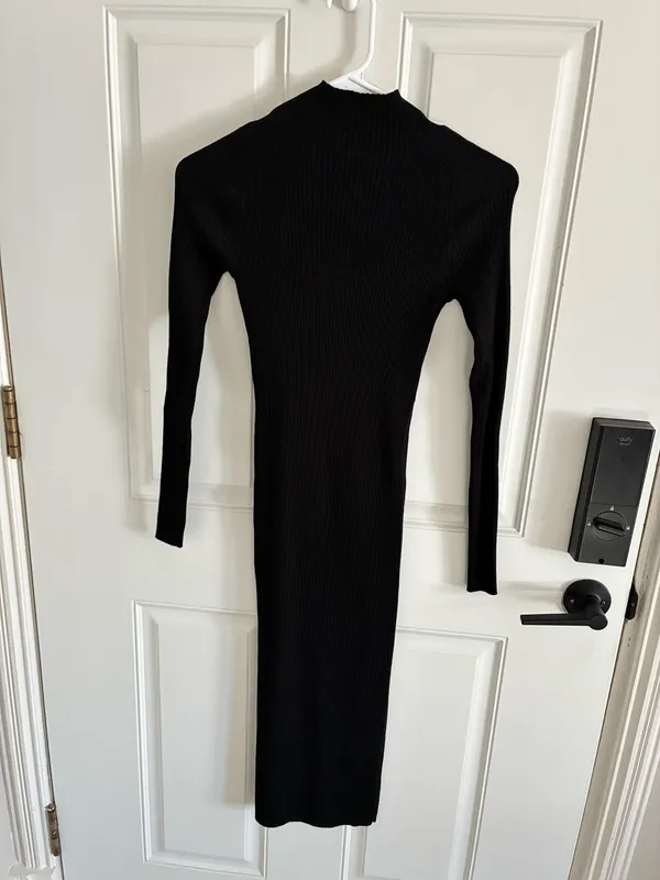 Aritzia Wilfred Dress Black - Image 2