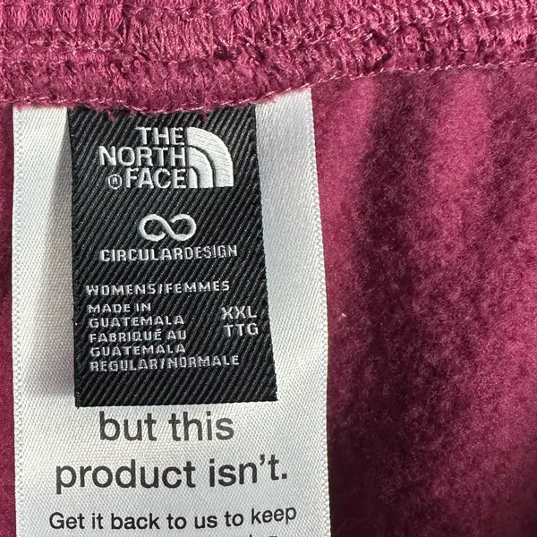 The North‎ Face Women’s Fleece Jogger Sweatpants Pink XXL Core Design - Image 9