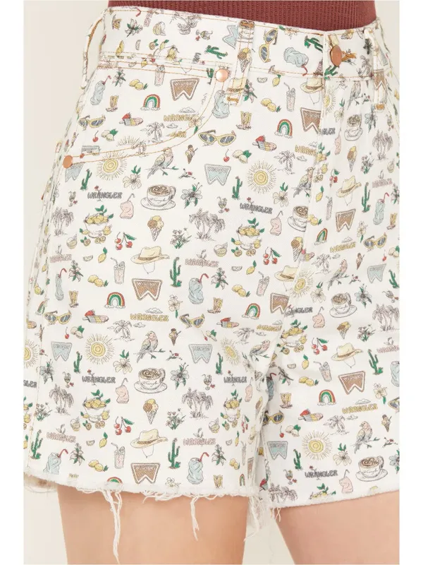 Wrangler Donna High Rise Shorts - Image 11