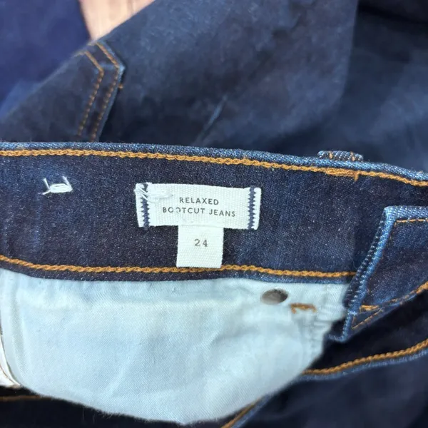 NWT Madewell The Relaxed Bootcut Jeans Size 24 High Rise Denim Stretch $148 - Image 7