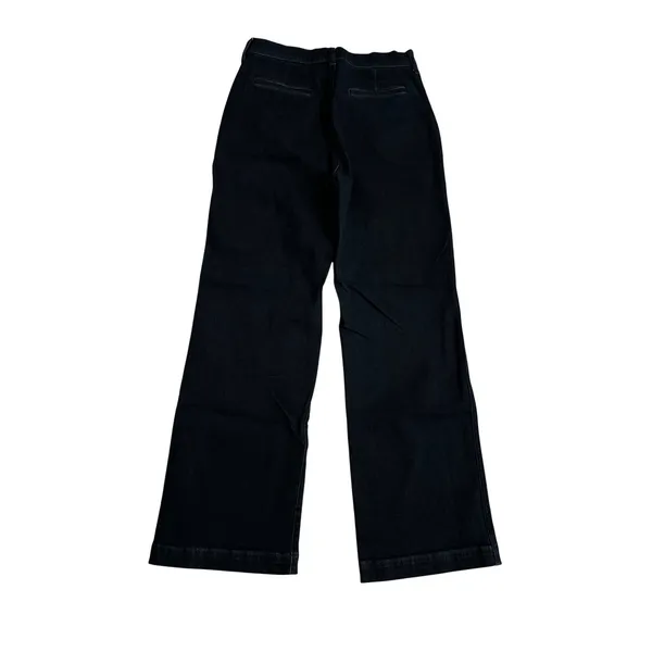 J.Crew Wide Leg Denim Trouser Jeans Dark Indigo Wash Womens 29 - Image 2