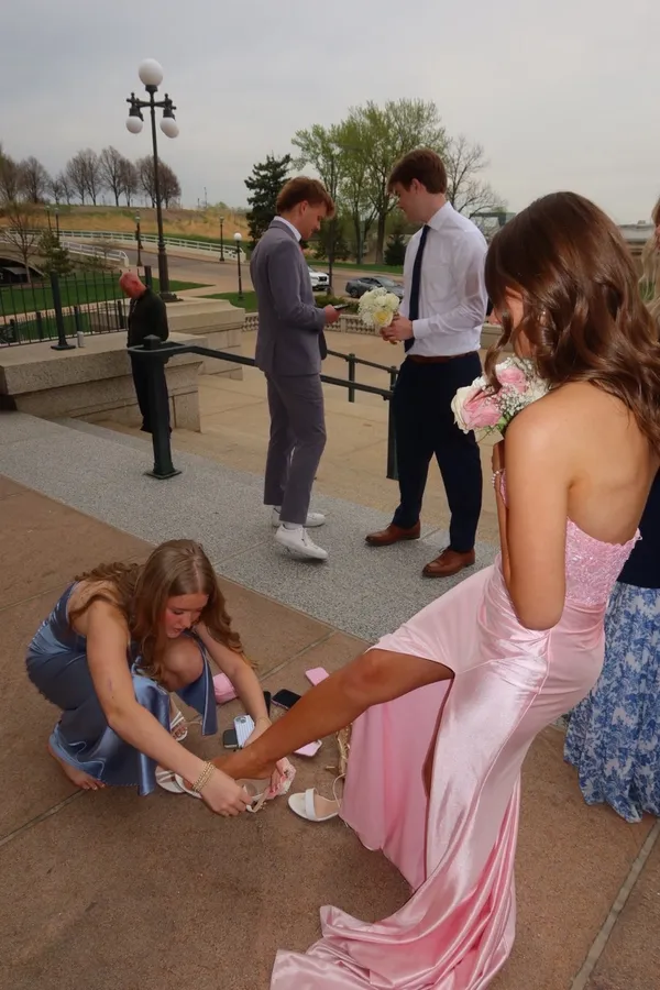 Prom Dress Size 2 - Image 2