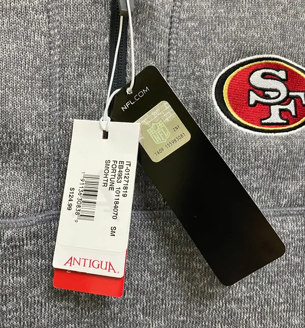 SF 49ers Sweater Black - Image 3