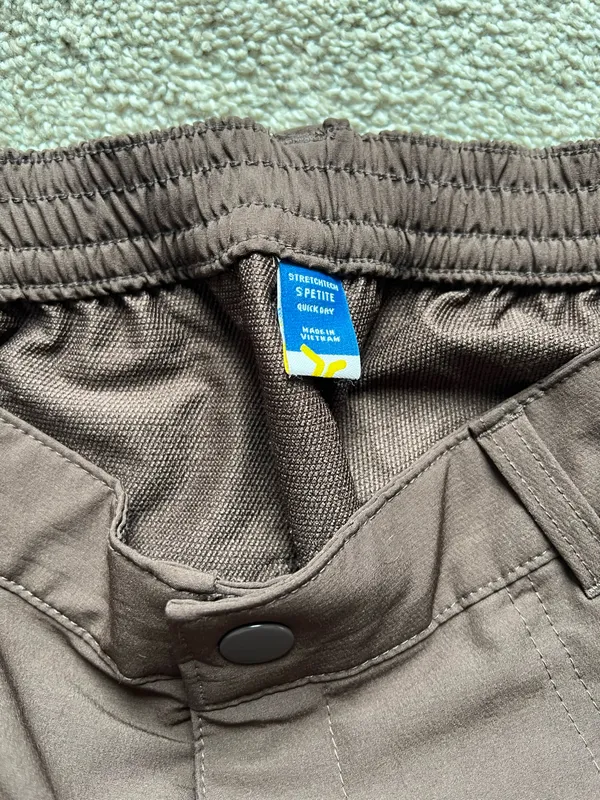 Old Navy Brown Cargo High-Waisted StretchTech Pants - Image 5