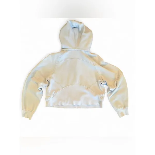 Lululemon Scuba Oversized Half-Zip Hoodie Powder Blue XS/S - Image 4