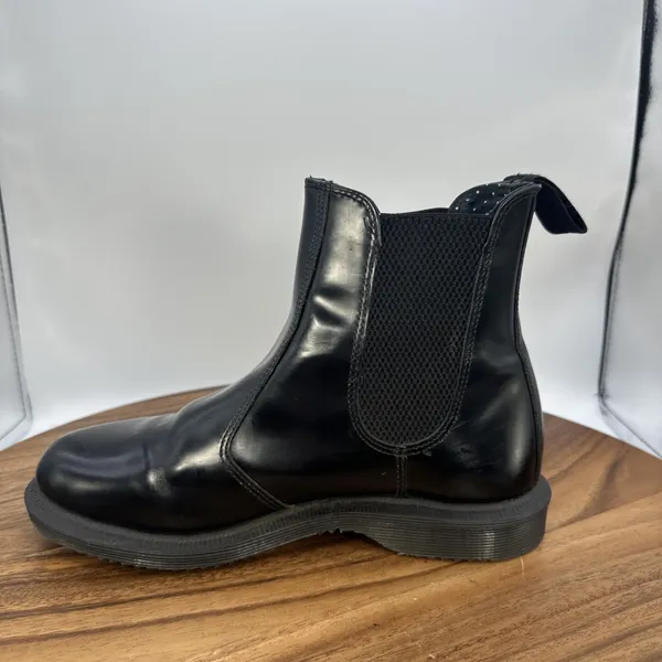Dr. Martens‎ Flora Smooth Leather Chelsea Boots Boots Grunge Moto Women's 6 - Image 6