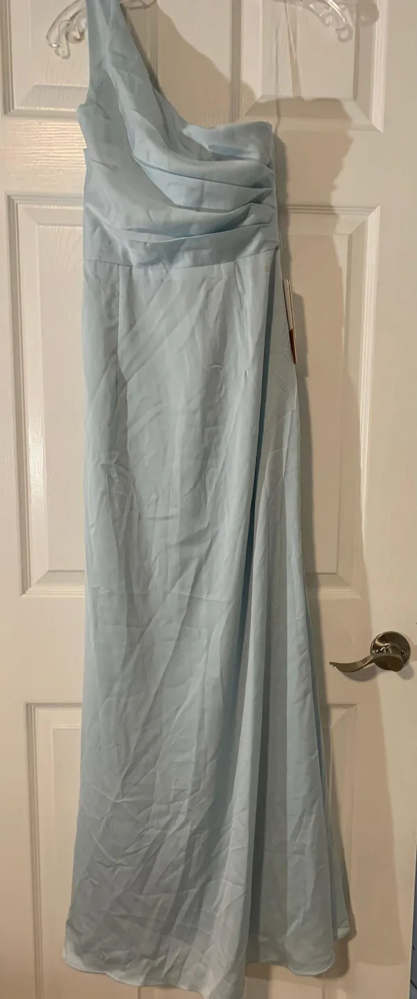 Sky Blue Formal Dress- Stacees - Image 4