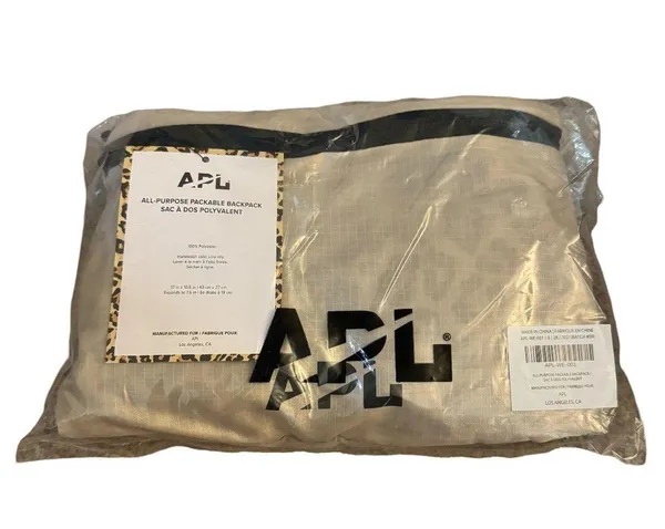 APL All-Purpose Packable Backpack - Neutral Leopard - Image 5