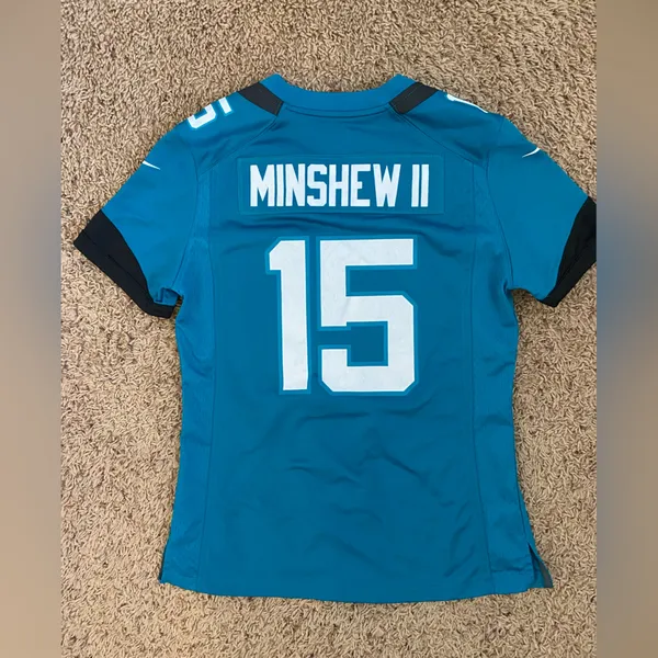 Nike NFL Minshew II Jacksonville Jaguars Womens Jersey size Small - Image 4