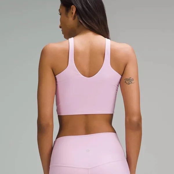 Lululemon Athletica Light Pink Sports Bra - Image 3