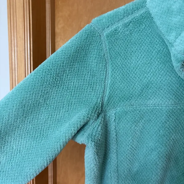 Patagonia Fleece Pullover Jacket Ladies Small Green‎ Sweatshirt - Image 6
