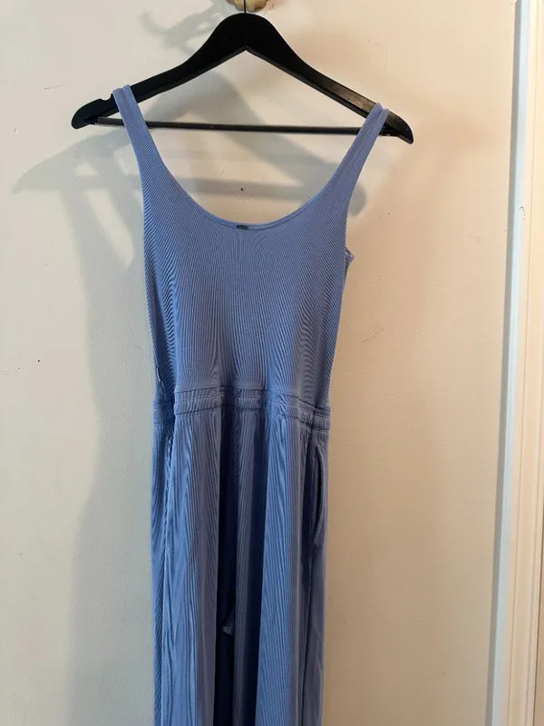 VUORI Pose Scoop Jumpsuit in Bluebell Size X-Small - Image 6