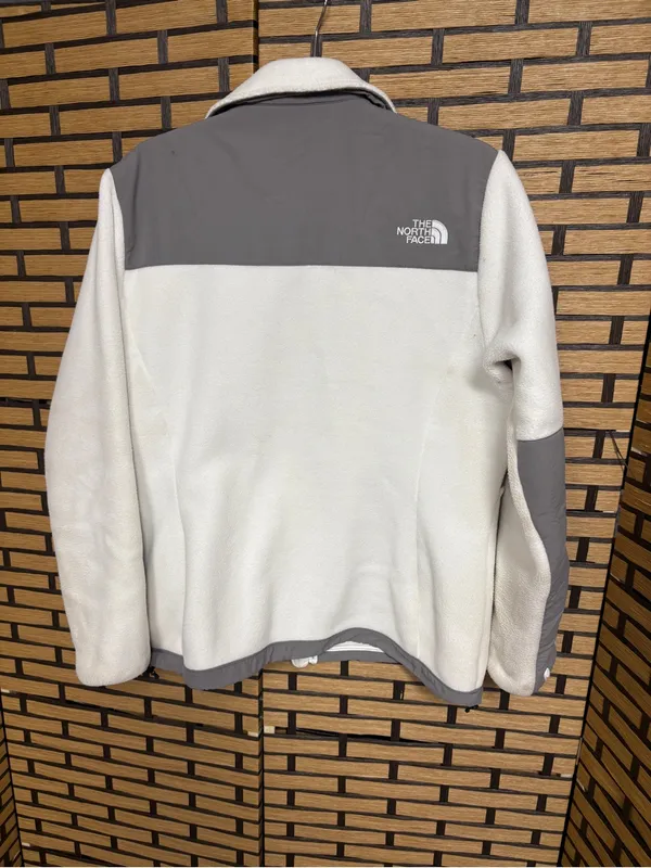 The north face white polartec fleece size large - Image 2