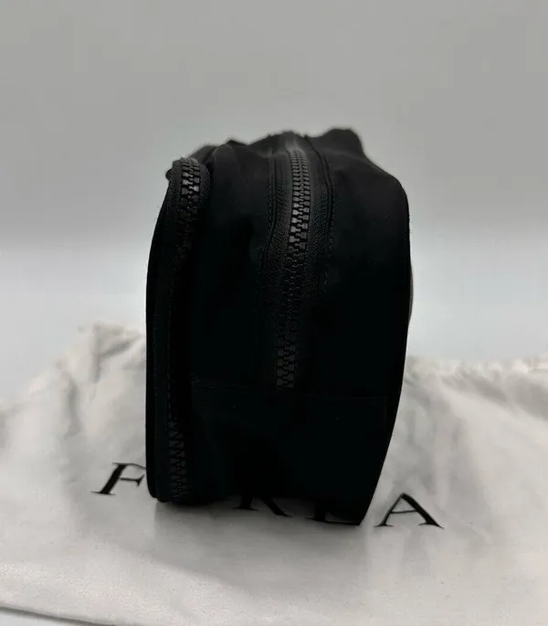 Furla Tessuto Nylon Cosmetic Bag Black - Image 6