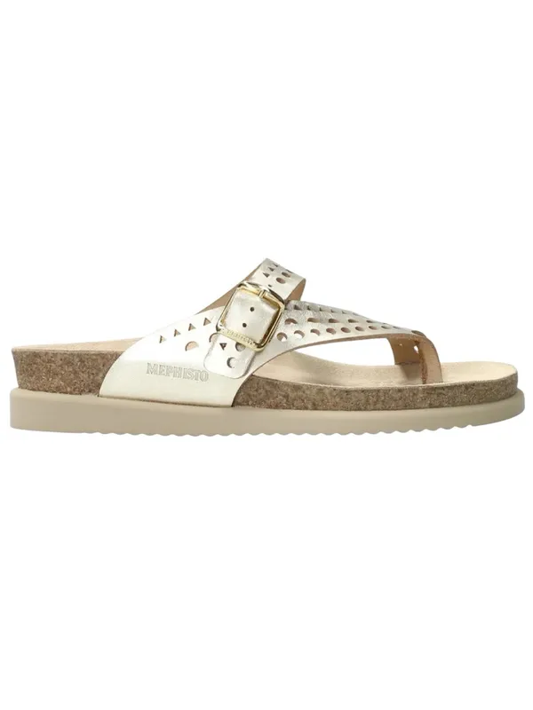 Mephisto Helen Women's Sandals – Gold, Size EU38/US8, NEW no tags - Image 2