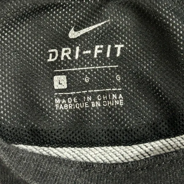 Women’s Nike dri fit Black and‎ Gray Crewneck Sweater large - Image 3