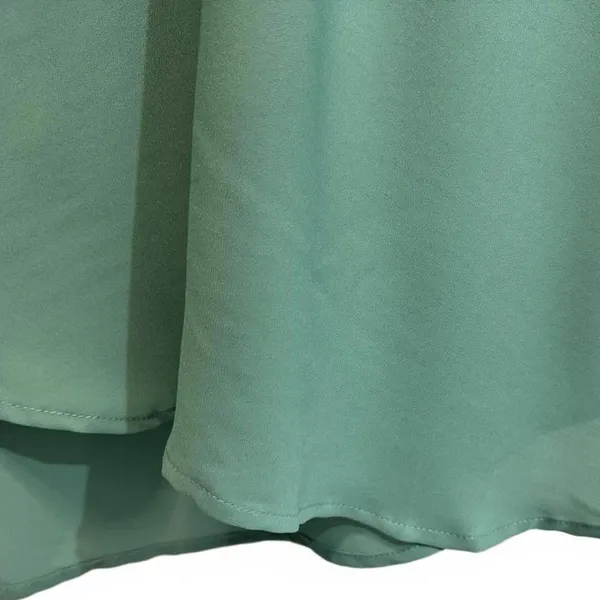 Torrid Harper Georgette Pullover 3/4 Sleeve Blue Green Blouse Plus Size 2X - Image 7