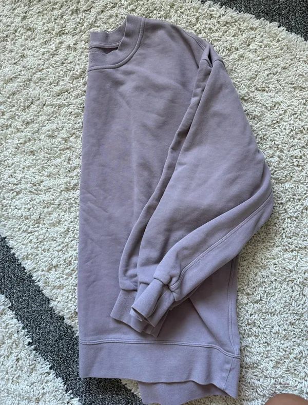 Lululemon Perfectly Oversized Crew violet  - Image 5