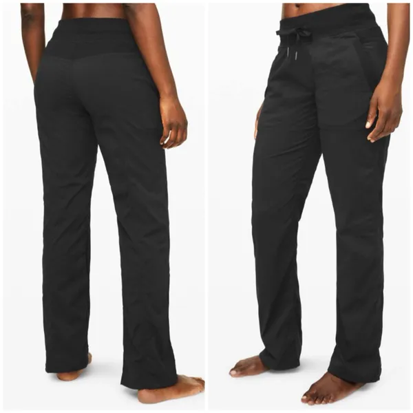 Lululemon dance studio LINED jogger pants black 2 - Image 2