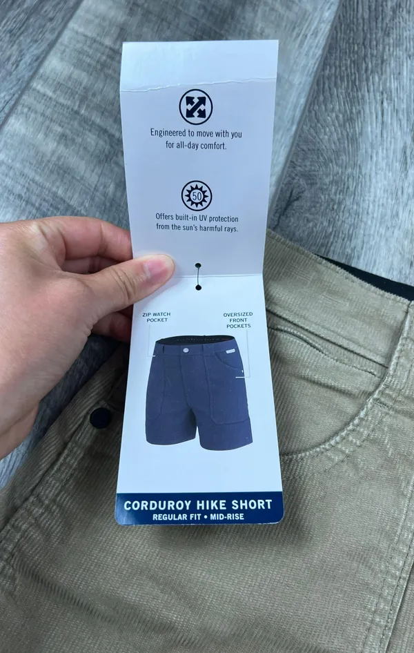 Wrangler X ATG Corduroy Hiking Shorts - Image 8