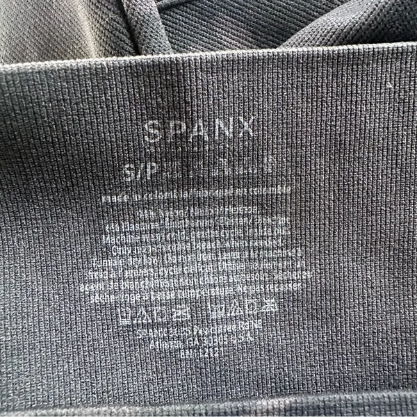 Spanx Camouflage Camo Cropped Leggings Seamless Women’s Small Black Athletic Gym - Image 9