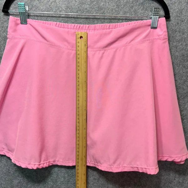 Olivia Sport Pink Skort Size L Athletic Tennis Skirt‎ Shorts Y2K Activewear - Image 3
