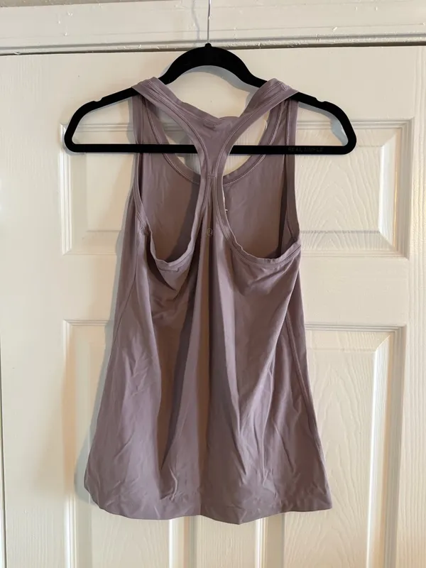 Light Purple Lululemon Racerback Full Length Tank‎ Top Size 10 - Image 3
