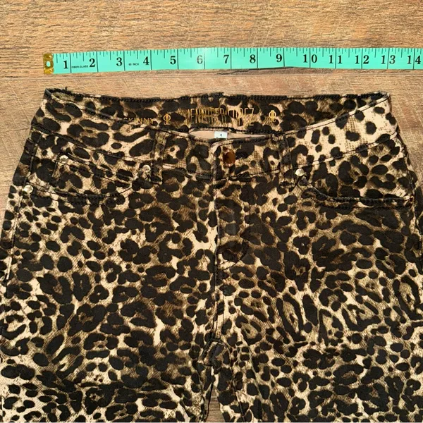 Jennifer Lopez Cheetah Print Skinny Jeans - Image 7
