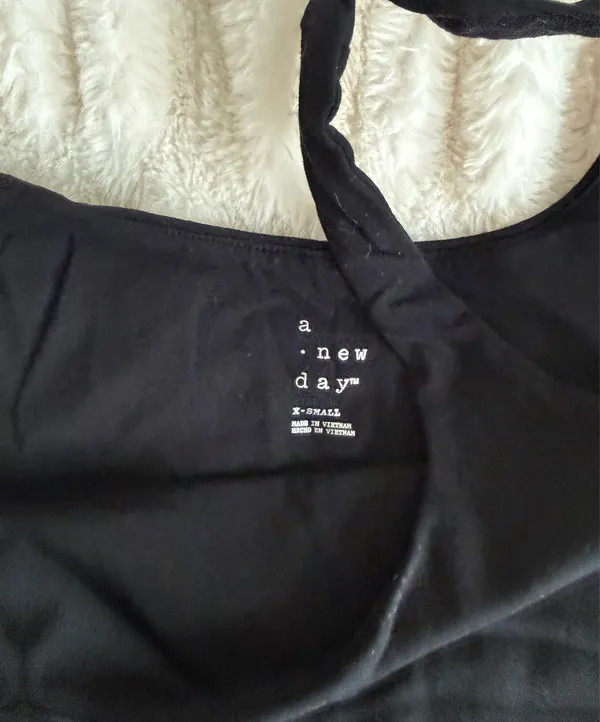 a new day Black Scoop Neck Tank Top - Image 2