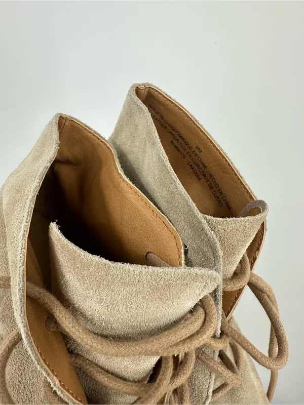 Urban Outfitters Marnie Suede Lace Up Boots Woman's Size 6 Boho - Image 8