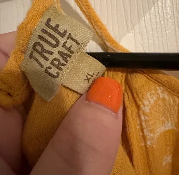 True Craft Yellow Floral Dress  - Image 7