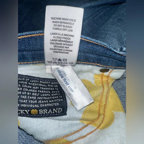 Lucky Brand Denim Blue Jeans Women’s Size 14/32 Sienna Cigarette‎ Mid Rise - Image 11