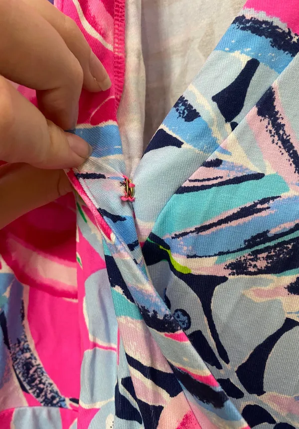 Lilly Pulitzer Wrap Romper - Image 4